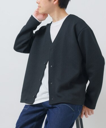 ジャカードカーディガン+インナー セット