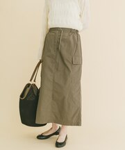 ナイロンカーゴタイトスカート