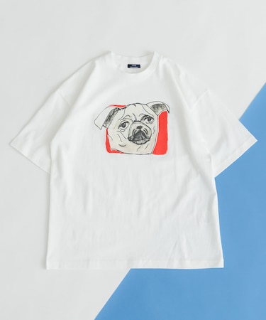 BEN LENOVITZ Dog Print T-shirts