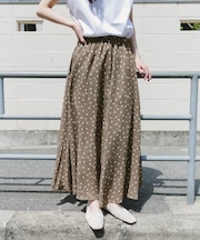 フクレドットギャザースカート