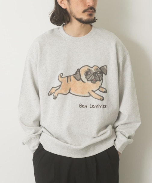 BEN LENOVITZ Print Sweat