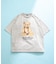 Teddy Bear クルーネックプリントTシャツ