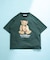 Teddy Bear クルーネックプリントTシャツ