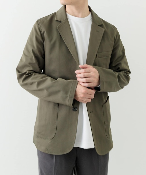 『セットアップ対応』マシンウォッシャブルピケテーラードジャケット