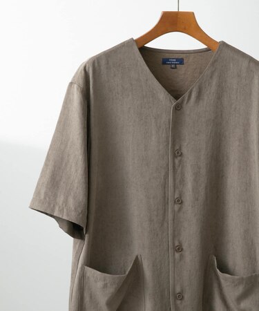 F.S. Vネック半袖シャツ