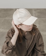 サテンキャップ