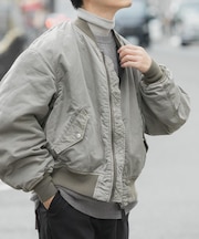 ピグメントダイ オーバーサイズMA-1