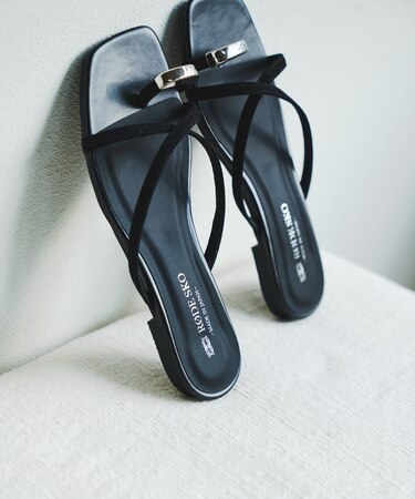 『MADE IN JAPAN』プチメタルクロスフラットサンダル