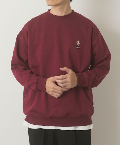 TeddyBear ワンポイント スウェット