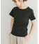クールコットンリブ半袖Tシャツ