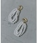 ツブツブパールフープピアス