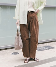 バレルレッグパンツ