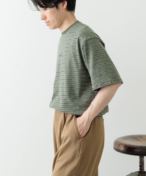 ビンテージライク ボーダーTシャツ