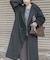 ウールブレンドビッグコート