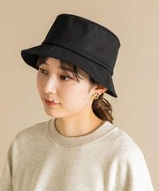 コットンリボンバケットハット