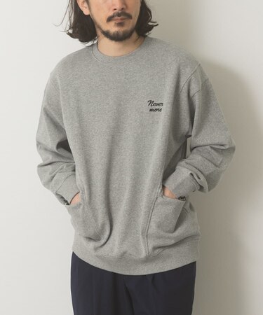 サイドストレージ裏毛スウェットtops
