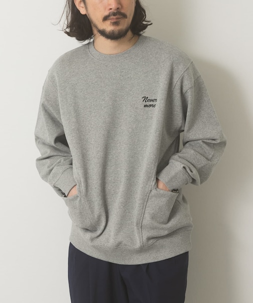 サイドストレージ裏毛スウェットtops