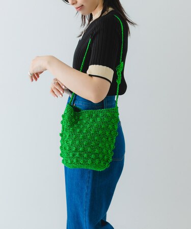 ラメポコポコショルダーバッグ