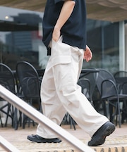 高機能 ウエストイージーポリカーゴパンツ