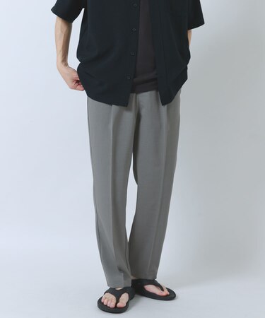 『イージーケア／吸水速乾／接触冷感』高機能ドライタッチイージートラウザー(楽着シリーズ)