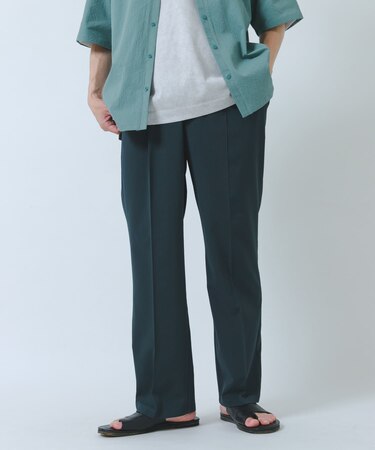 ヨウリュウ1-tuckテーパードパンツ