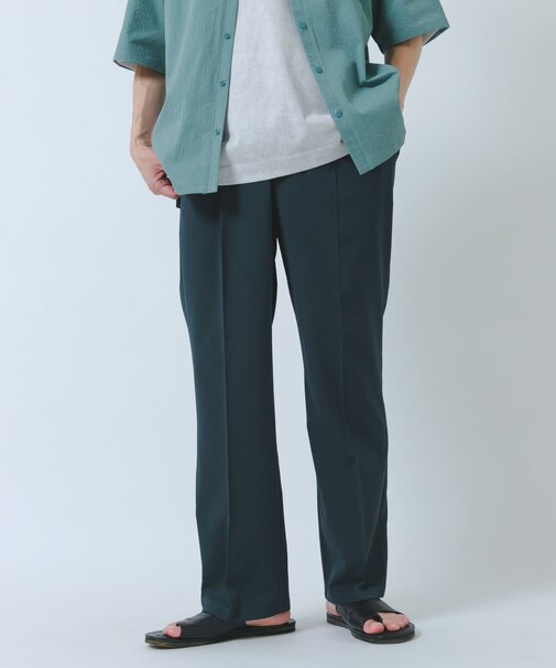 ヨウリュウ1-tuckテーパードパンツ