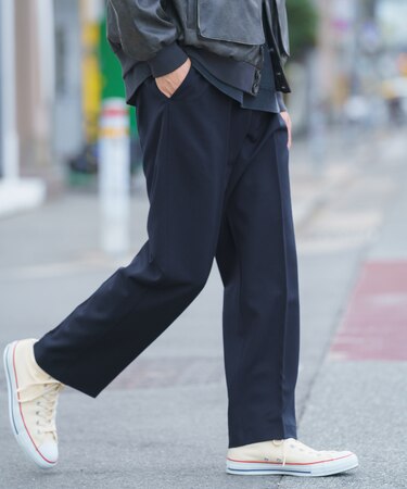 Every Day TRテーパードスラックス