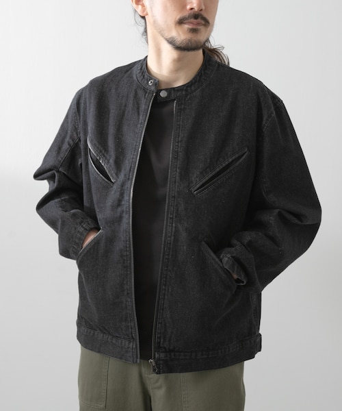 3*n様 90s' A.P.C. Denim single riders jac Denim Single Riders Jacket｜アーバンリサーチウェアハウスの