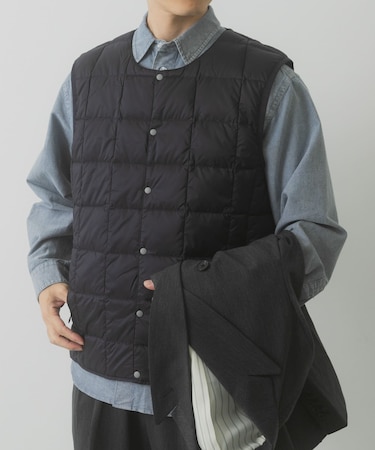 TAION CrewNeck Button Down Vest