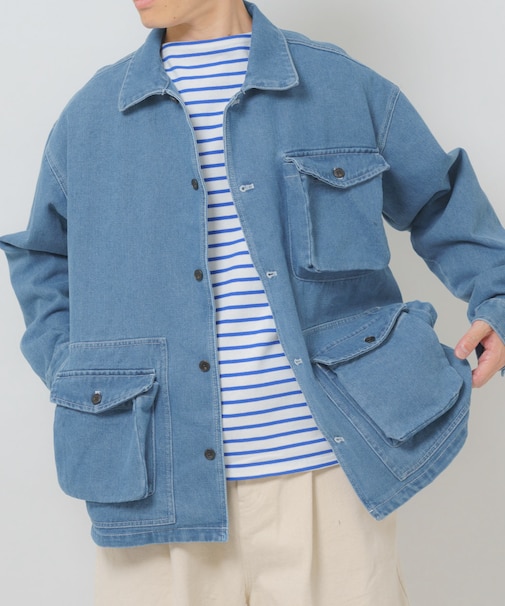 デニム カバーオール