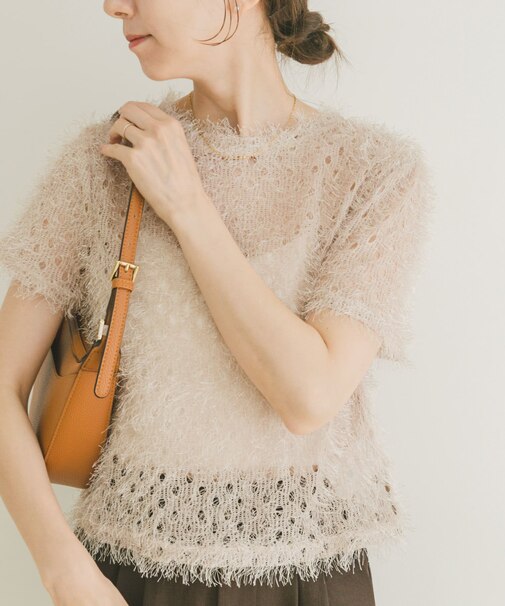 フリンジチビTシャツ