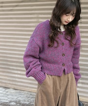 2WAYミックスカラーニット