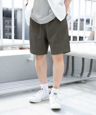 マシンウォッシャブルピケイージーショーツ