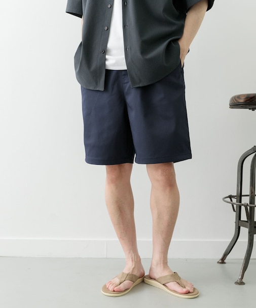 マシンウォッシャブルピケイージーショーツ