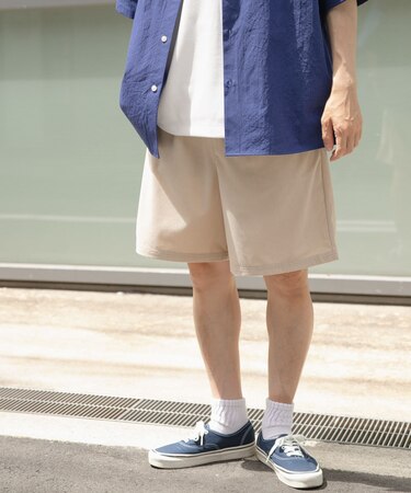 サマーコーデュロイイージーショーツ