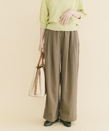 『イージーケア／速乾／UVカット』強撚イージーパンツ