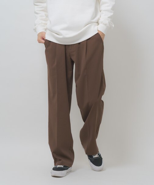 『セットアップ対応』ヨウリュウ1-tuckテーパードパンツ