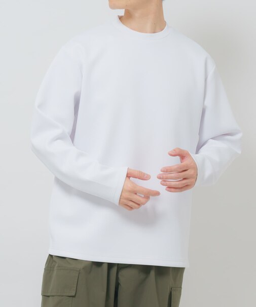 調温機能 ストレッチダンボールプルオーバー