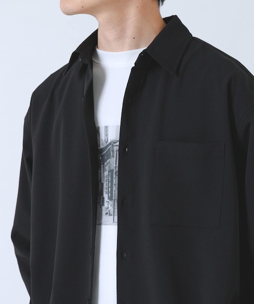 ヨウリュウレギュラーカラー長袖シャツ