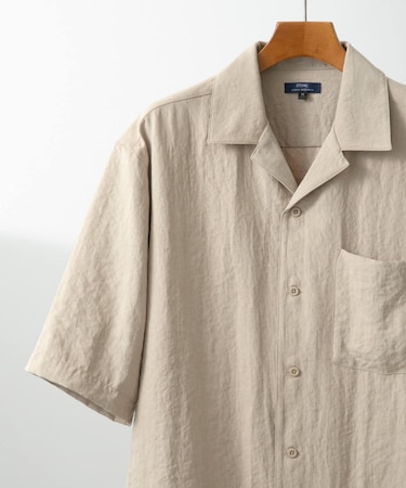F.S.オープンカラー半袖シャツ