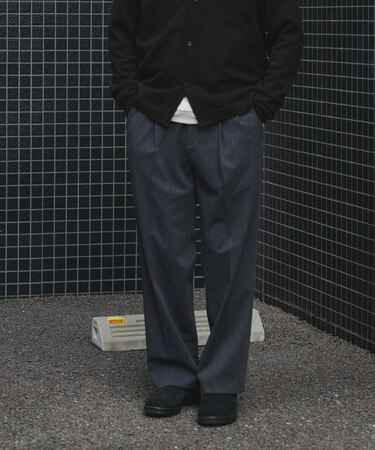 Gabardine Tapered Slacks