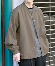 『イージーケア／吸水速乾／接触冷感』高機能ドライタッチスナップブルゾン(楽着シリーズ)