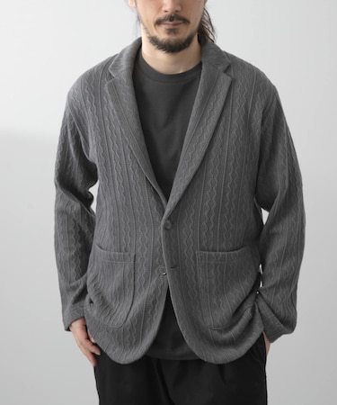 ニット テーラード ジャケット