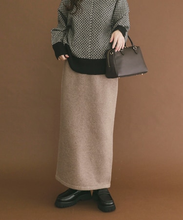 ニットロングスカート