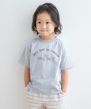『WEB／一部店舗限定サイズ』配色ロゴTシャツ(KIDS)