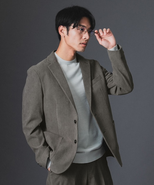 LIFE STYLE TAILOR コーデュロイコンフォータブルジャケット