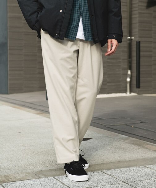 起毛ウォームタッチイージートラウザー