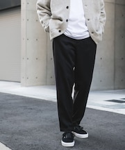 ウールライクテーパードトラウザー