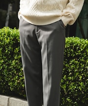 ウールライクテーパードトラウザー