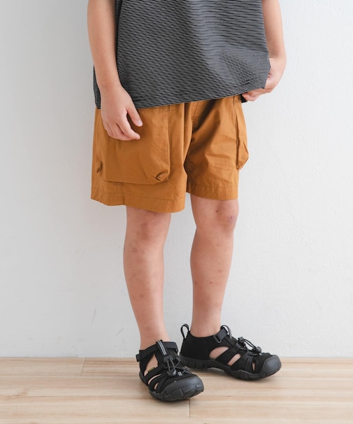 『速乾』コットンサイドポケットショーツ(KIDS)